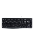 Logitech Desktop MK120 - Tastatur & Mus set - Bulgariska - Svart