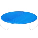 Ultrasport Housse trampoline, adaptée aux trampoline taille 430 cm, Facile à utiliser avec une construction sûre, résistante UV et intempéries,robuste, imperméable et stable, film PVC résistant, Bleu