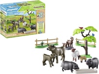 Playmobil Country Animal Enclosure Playset with Figures