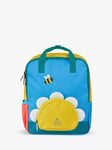 Frugi Kids' Ramble Rainbow Daisy Backpack, Multi