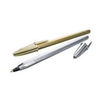 BIC CF20PENNE CRISTAL GOLD PMED BLU