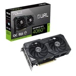 Asus Dual GeForce RTX 4060 Ti Overclocked 8GB Graphics Card - DUAL-RTX4060TI-O8G