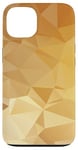 Coque pour iPhone 13 Simple Abstrait Jaune Abstrait Triangle