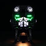 MBKE Light Set for Lego 75274 Star Wars Tie Fighter Pilot Helmet, LED Lighting kit Compatible with Lego 75274