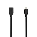 Amazon Basics Adaptateur USB-C 3.1 Gen1 vers USB-A - Noir