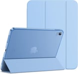 Coque Pour Ipad 10 (10,9 Pouces, Modèle 2022, 10ème Génération), Support Mince Dos Dur Housse Étui Avec Veille/Réveil Automatique (Bleu).[G544]