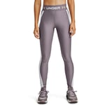 Under Armour Women's HeatGear Armour Wordmark Waistband Leggings 1360552-585 S