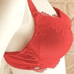 Soutien gorge rouge push-up neuf 95C fr marque Valège Flavia étiqueté 55€ (ctd)