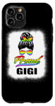 Coque pour iPhone 11 Pro Fier Gigi Grandma Messy Bun LGBT Arc-en-ciel LGBTQ Pride