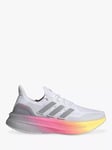 adidas Women's Ultraboost 5 Running Shoes, White/Glory Grey