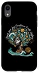 Coque pour iPhone XR Femme noire Love Joy Excellence Pride Black History