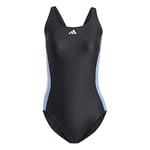 adidas HS5329 3S CB Suit Swimsuit Women's Black/Blue Fusion/White 48