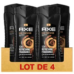 Axe Gel Douche Homme Dark Temptation 4 x 400 ml