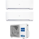 Climatiseur inverter dual split série expert 9+15 avec 2u50s2sm1fa-3 r-32 wi-fi intégré 9000+15000 - Haier