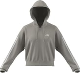 adidas Essentials Sweat à Capuche zippé en Tissu éponge 3 Bandes pour Femme (1 pièce)