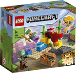 LEGO Minecraft The Coral Reef Set 21164 New & Sealed FREE POST