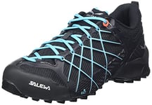 Salewa WS Wildfire Chaussures de Randonnée Basses, Asphalt/ Capri, 40 EU