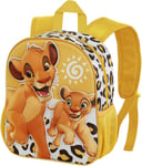 Lion King Simba 3D Backpack 12" X 11" (31cm X 26cm)