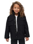 Brandit Kids M65 Standard Jacket, Noir, 7 Ans Mixte bébé