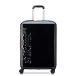 DELSEY PARIS x United Colors of Benetton - United - Valise soute Rigide 65 cm x 46 cm x 27 cm - 68 L - L - Noir