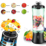 Portable Electric Blender Smoothie Fruit Juicer Maker Travel With 600ml 220W UK