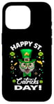 Coque pour iPhone 16 Pro Cat St Patricks Day St Catricks Day Lucky Charm Cats Lovers