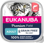 Eukanuba Grain Free Adult ravinto aikuisille kissoille, lohta, 2 kg