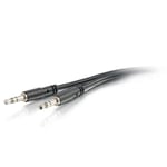 C2G Slim 10ft Slim Aux 3.5mm Audio Cable - M/M - lydkabel - 3.05 m