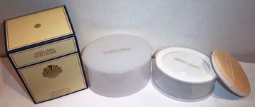 ESTEE LAUDER WHITE LINEN PERFUMED BODY POWDER 100g - NEW & BOXED WITH PUFF