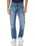 Wrangler Men's Greensboro Jeans, Blue Fever, 30W / 34L