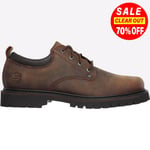 Skechers Tom Cats Oxford Mens Casual Shoe Leather Brown