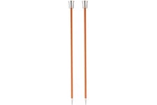 KNIT PRO KP47264 Zing: Knitting Pins: Single Ended: 30cm x 2.75mm, 2.75mm , Orange