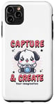 iPhone 11 Pro Max Cute Camera Dog Photographer Photo Capture & Create Puppy Case