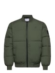 Calvin Klein Jeans Commercial Bomber Jacket Khaki Green