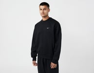 Nike Solo Swoosh Fleece Sweatshirt, Black