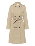 Cream Crnovinna Trench Coat Beige