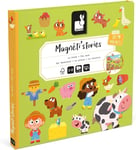 JANOD - MAGNETI'STORIES - THE FARM - MAGNETIC GAME/BOOK **NEW**