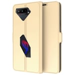 Asus ROG Phone 5 Etui med visning - Guld