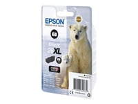 Epson 26Xl - 8.7 Ml - Xl - Foto-Svart - Original - Blister Med Rf-Larm/Akustiskt Larm - Bläckpatron - För Expression Premium Xp-510, 520, 600, 605, 610, 615, 620, 625, 700, 710, 720, 800, 810, 820