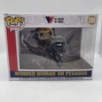 Wonder Woman On Pegasus 80th Anniversary Funko Pop 280 Ride Super Deluxe