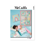 McCall's 8376 - Quiltet teppe & Puter STRL: Alle inkludert