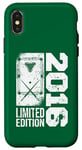 Coque pour iPhone X/XS Snooker-joueur Billard Anniversaire né en 2016 game billard