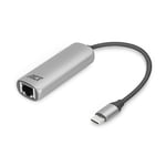 ACT Adaptador USB C a Ethernet, adaptador de red RJ45 Gigabit 10/100/1000Mbps, para portátil o PC - AC7335