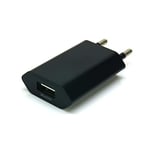 Waytex 59210 Chargeur Secteur USB pour Mobile Prise Murale USB Chargeur Universel Noir