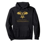 Ancient Roman Emperor Vespasianus - History Of Rome - SPQR Pullover Hoodie