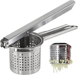 Stainless Steel Potato Ricer Puree Masher Juicer Vegetable Fruit Press Utensil