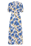 Bellavista Midi Dress - Isadora Floral Navy