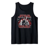 Star Wars The Force Awakens Distressed Kylo & Troopers Tank Top