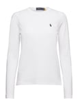 Polo Ralph Lauren Long-Sleeve Jersey Crewneck Tee Vit