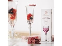 Ruby Chocolate With Pomegranates And Strawberry Flakes Laurence Chommelier Rose Wine, 100 G